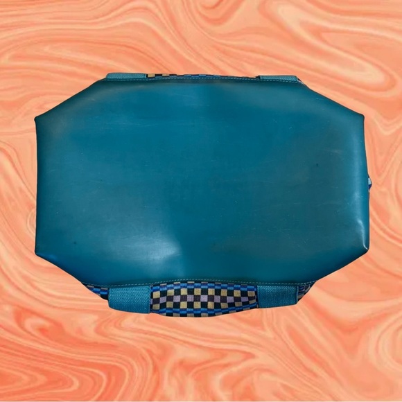 EUC TORY BURCH Teal Blue Color Block
Canvas Tote - Picture 10 of 10